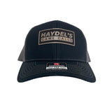 RC-112BG Haydel's Trucker Cap With Leather Patch by RICHARDSON Caps