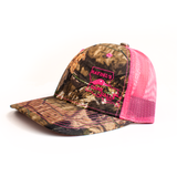 HC-21PC - Ladies Pink Mossy Oak Camo Cap