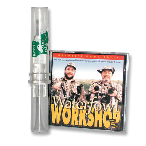 DR-85CDK Double Reed MallardDuck Call with CD