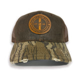 HPC-500RP Haydel's Bottomlands Cap with Leather Patch