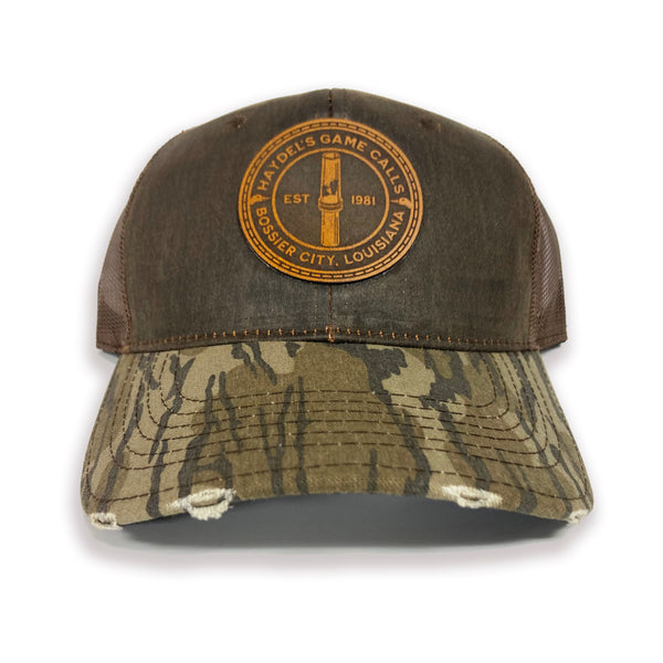 HPC-500RP Haydel's Bottomlands Cap with Leather Patch