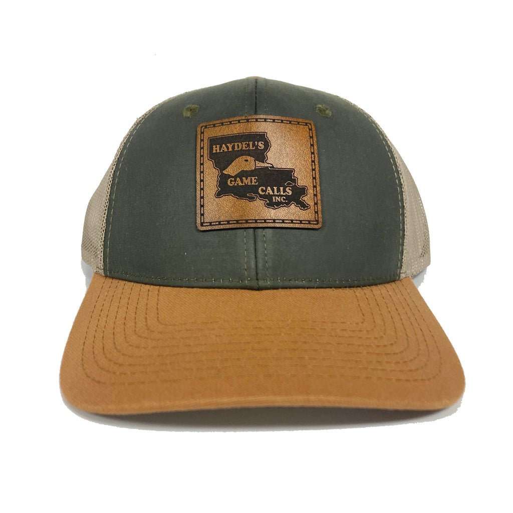 Leather Patch Trucker Hat - Country Grounds Coffee