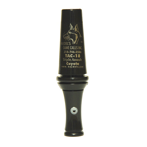 TAC-18 TRIPLE ASSAULT COYOTE PREDATOR CALL